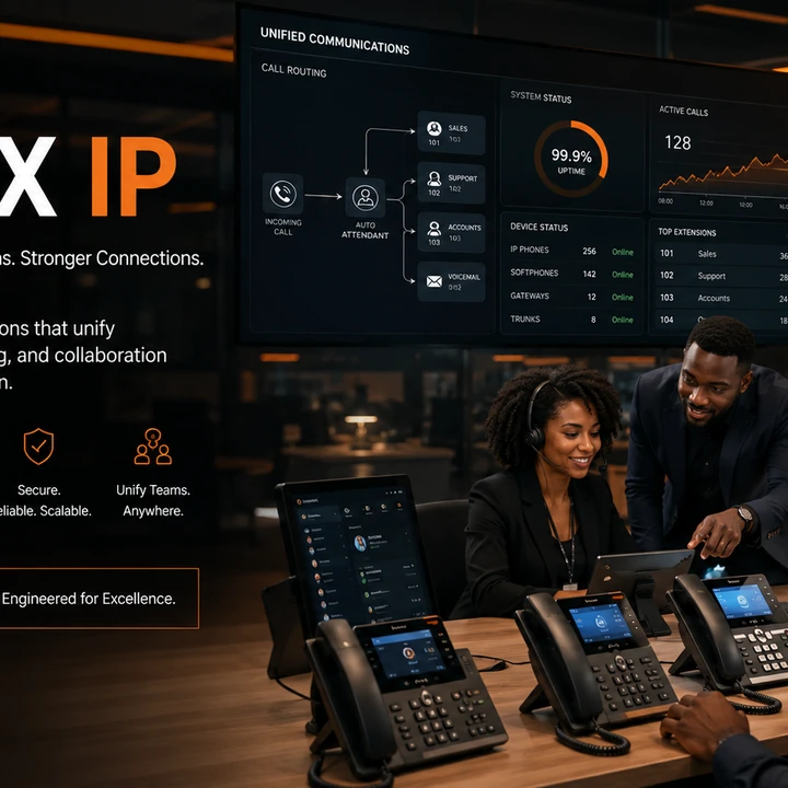 الاتصالات وPABX IP
